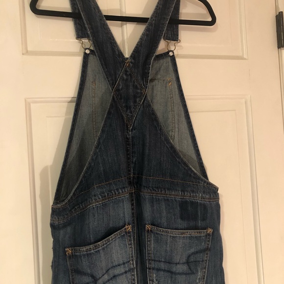 AE American Eagle 🦅 Tomgirl Denim Jean Overalls - Picture 3 of 8